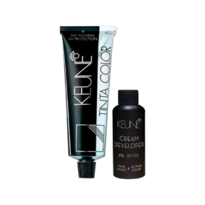 Tinta Keune Color 60ml + Ox Cream Dev 20vol 6% 60ml