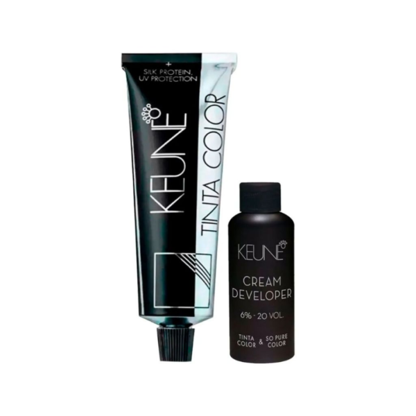 Tinta Keune Color 60ml + Ox Cream Dev 20vol 6% 60ml