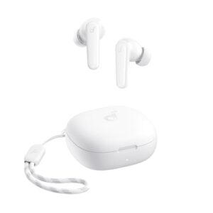 soundcore P20i da Anker Fone de Ouvido Sem Fio, Drivers de 10mm, Graves Potentes, Bluetooth 5.3, 30H de Bateria, Resistência à Água, 2 Microfones IA, App Personalizável