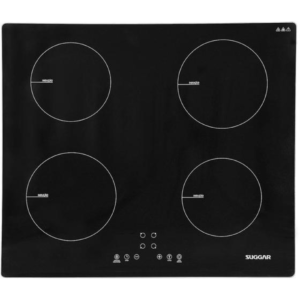 Fogão de Mesa Cooktop de Indução 4 Zonas de Aquecimento Suggar