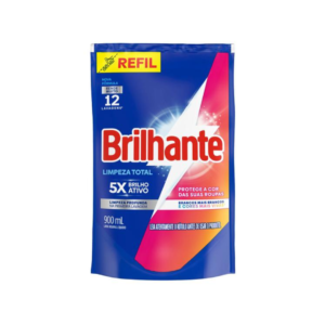 Sabão Líquido Brilhante Limpeza Total 900ml