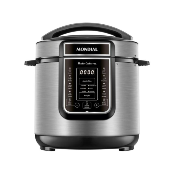 Panela de Pressão Elétrica 6L Mondial Digital Master Cooker PE-60-6L-I