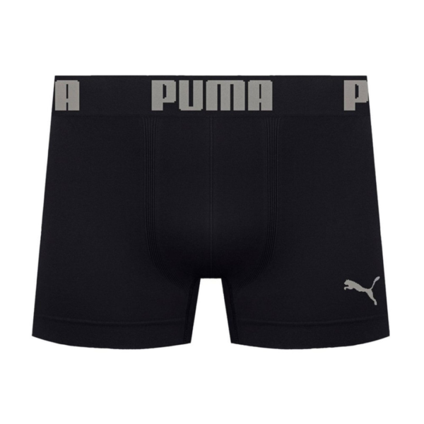 Cueca Boxer Puma Sem Costuras Preto