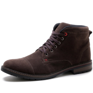 Bota Masculina Bredeni Camurça Latitude Estilo Casual Marrom