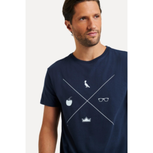 Camiseta Algodão Alto Verão Thiaguinho Reserva Azul Marinho