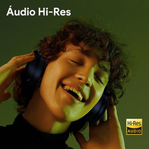 Fone de Ouvido Bluetooth QCY H3 ANC, Cancelamento de Ruído Ativo Headphone Bluetooth 5.4 Headset com Microfone, Certificação Hi-Res Audio, Conexão Multipontos, 60 horas reprodução (Azul)