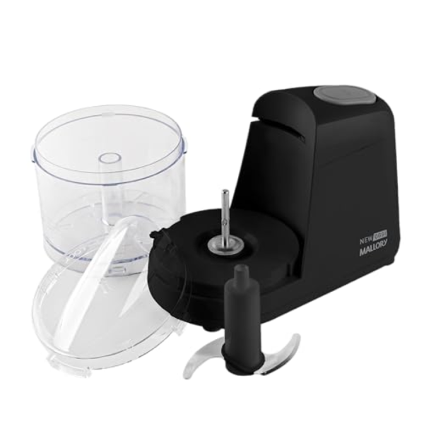 Mini Processador Mallory New Oggi – 150W, 350ml, Corte, Trituração e Moagem, Pés Antiderrapantes, Sistema de Segurança - 127V