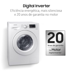 Samsung Lava e Seca Digital Inverter Ecobubble™ WD10M Branca 10.1kg 127V