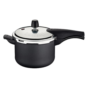 Tramontina Vancouver 20582620 Panela de Pressão com Revestimento Interno e Externo de Antiaderente Starflon Max, 20 cm e 4,5 L, Cinza (Graphite Gray Aluminum)