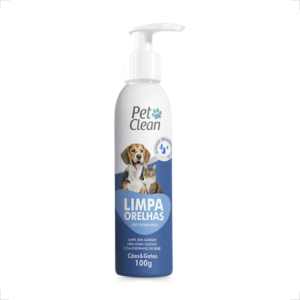 Limpa Orelha Bactericida Para Cães Pet Clean - 100g