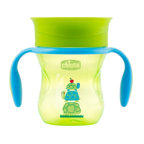 Copo de Aprendizado Infantil Perfect Cup 360º 12+ Meses Verde - Chicco