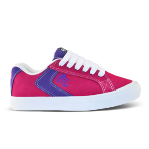 Tênis Street Casual QIX Chorão Park by PIG Feminino Rosa Roxo
