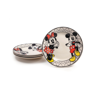 Disney Jogo 4 Pratos Rasos Disney