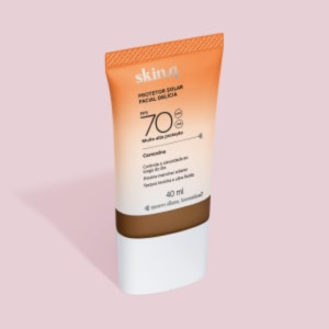 Protetor Solar Facial Delícia Fps 70 Skin.Q Cor 04 40Ml