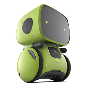 Robô De Controle De Voz Interativo Para Crianças Inteligente Idoma Português Cor Verde
