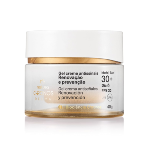 Chronos Derma Gel Creme Antissinais Renovação e Prevenção 30+ Dia Chronos Derma