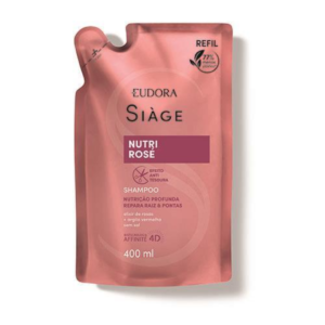 Refil Shampoo Siàge Nutri Rosé 400Ml