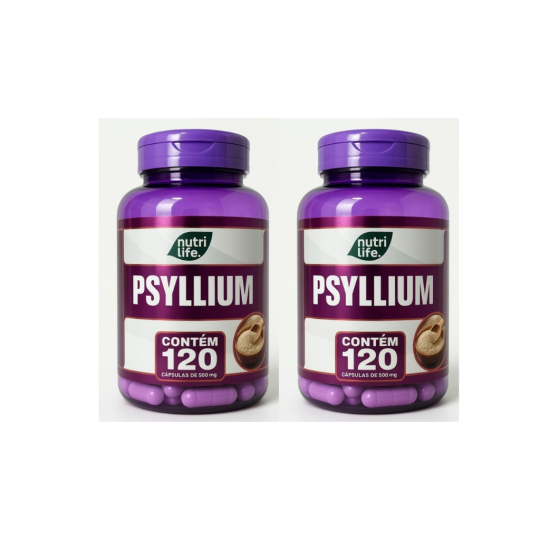 PSYLLIUM Concentrado 120 Cápsulas 100% Natural Encapsulado